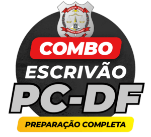 COMBO: PC/DF ESCRIVÃO | PREPARAÇÃO COMPLETA | (TEORIA/EXERCÍCIOS/RETA FINAL/SIMULADOS)
